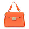 bright orange handbag