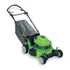 green lawnmower