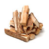 pile of split wooden logs