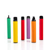 line of disposal vapes in bright colours